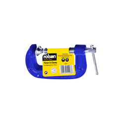 Rolson 14203 75mm Fine Thread G Clamp