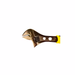 300mm (12") Black Nickel Adjustable Wrench 19023: Rubber Grip Handle