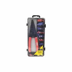 Rolson Crimper Plier Kit With 84pc Connectors 20810