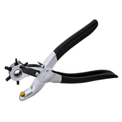 Revolving Punch Pliers For Punching Holes In Paper Plastic Leather Rolson 20839