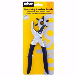 Revolving Punch Pliers For Punching Holes In Paper Plastic Leather Rolson 20839