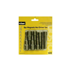 Rolson 8PC Magnetic Nut Driver Set 30412