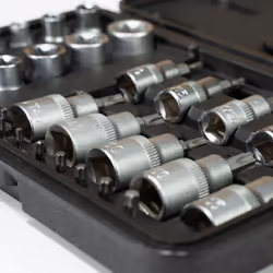 Rolson Star Socket and Bit Set (29 pieces) 38642