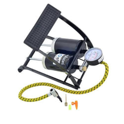 Foot Pump Bike Pump Bicycle Pump Football Pump Double Cylinder Inflator Rolson 42969