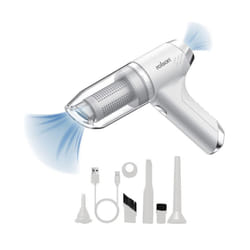 2 in 1 Rechargeable Vacuum Cleaner Powerful Suction Blower for Home Car & Office