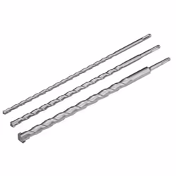 400mm 3 Piece SDS Drill Set - rolson 3 piece 400mm sds drill set