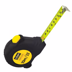 Tape Measure 10M 32Ft Lockable Hard Wearing Measure 10m x 25mm Rolson 50569