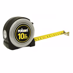 Tape Measure 10M 32Ft Lockable Hard Wearing Measure 10m x 32mm Rolson 50570