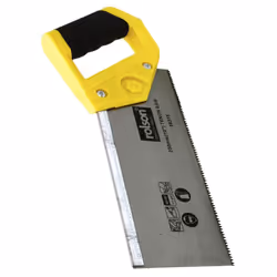 Tenon Saw Hard Point with Plastic Handle and Gaurd 250mm Hand Tool Rolson 58375