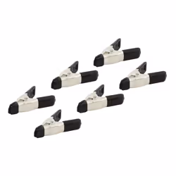 50mm 6 Piece Spring Clamp Set - spring set clamp 6 rolson 50mm pieces micro clamps