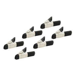 50mm 6 Piece Spring Clamp Set -  spring set clamp 6 rolson 50mm pieces micro clamps
