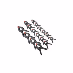 16pc Nylon Spring Clamp Set