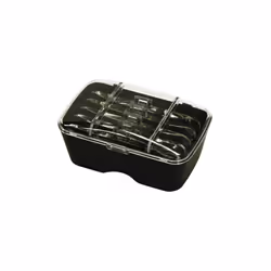 Rolson Magnifying Glasses with 2 LEDs 5 Interchangeable Lenses :Storage Case and Batteries 60389