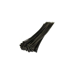 Cable Ties 300mm x 4.8mm Black Pack of 60 Strong Nylon for Indoor Outdoor Use