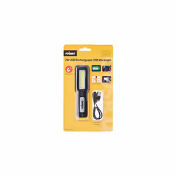 61467 3W USB Rechargeable COB Torch & Lamp