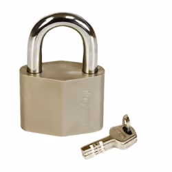 50mm Weatherproof Heavy Duty Solid Steel Padlock Key Shed Door Rolson 66532