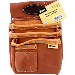 68863 Multi-Pocket Leather Tool Holder
