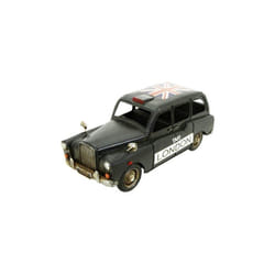 Hand Painted Metal Ornamets Model - London Vintage Taxi
