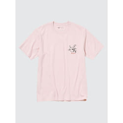 Uniqlo Japan Peace For All Graphic T shirT  shorT Sleeve  Regular fiT  Haruka Ayase - 10 PINK/M