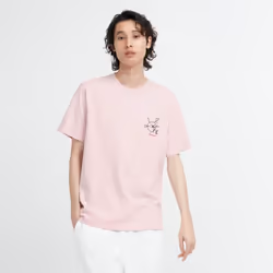 Uniqlo Japan Peace For All Graphic T shirT  shorT Sleeve  Regular fiT  Haruka Ayase - 10 PINK/4XL