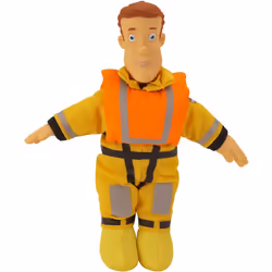 Fireman Sam 8" Sam Plush Collectables - Sam