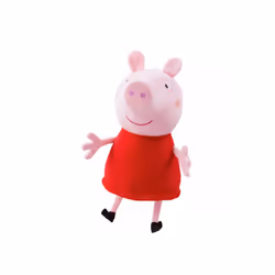 (George) Peppa Pig Giant Peppa Pig or George plush toy - Peppa Pig