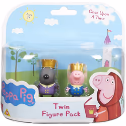 Peppa Pig One Upon A Time Twin Figure Pack George And Danny