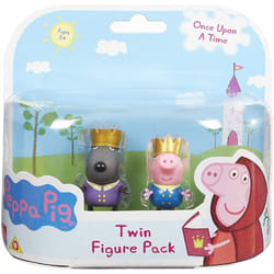 Peppa Pig One Upon A Time Twin Figure Pack George And Danny