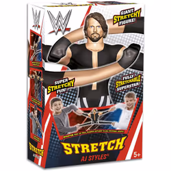 WWE AJ Styles Stretch Wrestling Toy