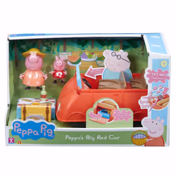 Peppa Pig - Peppa's Deluxe Big Red Car