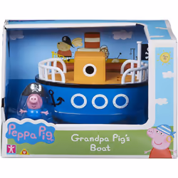 Peppa Pig 6928 GRANDPA PIG'S BOAT WITH GEORGE, Multi