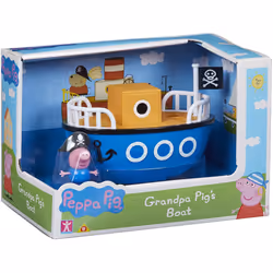 Peppa Pig 6928 GRANDPA PIG'S BOAT WITH GEORGE, Multi