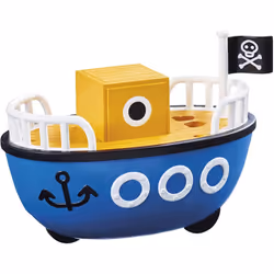 Peppa Pig 6928 GRANDPA PIG'S BOAT WITH GEORGE, Multi