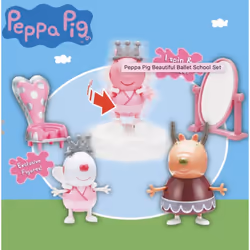 Peppa Pig Peppa's Beautiful Ballet School Playset