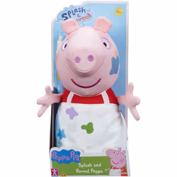 Peppa Pig Plush Splash and Reveal Soft Toy