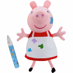 Peppa Pig Plush Splash and Reveal Soft Toy