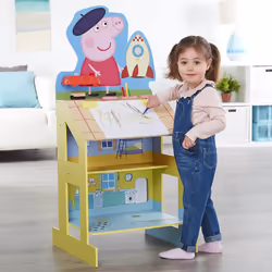 Peppa Pig Play and Draw Wooden Easel