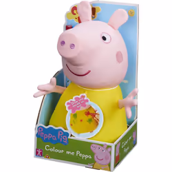 Peppa Pig Colour me 30cm Peppa Plush