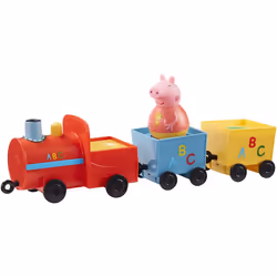 Peppa Pig Weebles Pull Along Wobbily Train