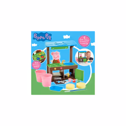 Peppa Pig 07614 Peppa's Art Bench, Preschool Craft, Garden Play, Gift for 3-5 Year Old, Multi-Color