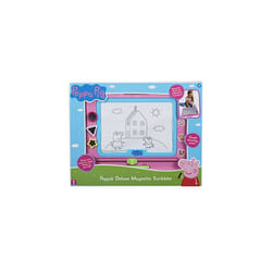 Peppa Pig 07856 Deluxe Magnetic Scribbler Drawing Board Educational Kids Creative Travel Toys Gift for 3 4 5 Year Old