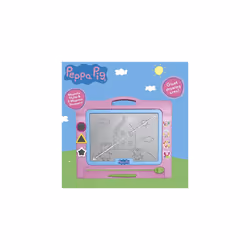 Peppa Pig 07856 Deluxe Magnetic Scribbler Drawing Board Educational Kids Creative Travel Toys Gift for 3 4 5 Year Old