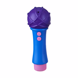 08117, Sing With Me Peppa, Interactive Feature Plush, Musical Soft Microphone, Toys, Gift for Preschoolers, Multicolour