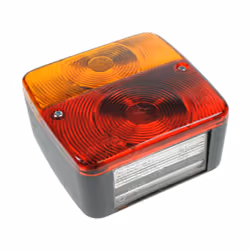 Radex 4 Function Trailer Rear Light Cluster - Square