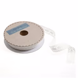 Minerva 23mm Polycotton Lace Trim Cream - per metre