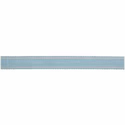 Minerva 17mm Striped Webbing Tape Light Aqua - per metre