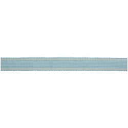 Minerva 17mm Striped Webbing Tape Light Aqua - per metre
