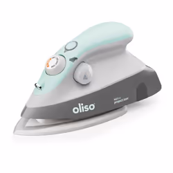 oliso M3Pro Mini Project Iron ? Compact Size Steam Iron with LED Light for Textiles, Clothes, Sewing, Quilting and Crafts - 2 ...