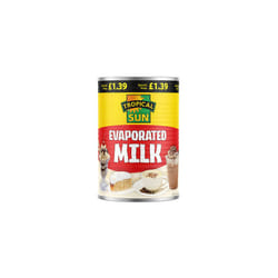 Tropical Sun Evaportaed Milk 410g ( pack of 1 )