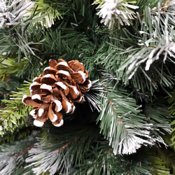 Snowtime 6ft (1.8m) Frosted Glacier Pine Christmas Tree Snow Tipped & Pine Cones - Additional view 5
